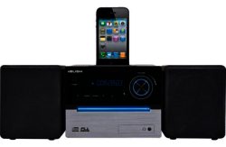 Bush CD Micro System with Dock - Black